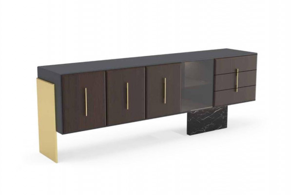 Moderní dřevěné komody luxusního designu TV stojan nový