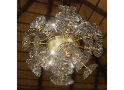 Stropní lampa Nástěnné žárovky Lustr Elite Bohemia Květ Devět