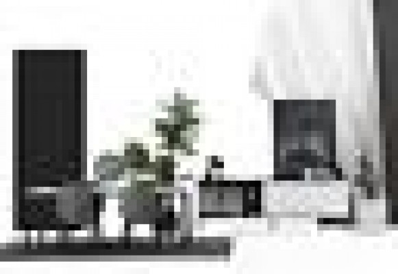 Jídelní skupina jídelní stůl židle stůl dřevo sada 7dílná šedá moderní sada