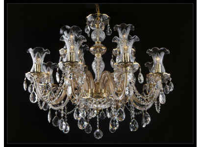 Klasický lustr Stropní svítidla Lampa Bohemie Osvětlení Krystal Nový