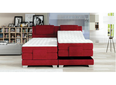 BOXSPRING POSTEL DESIGN MATRACE TOPPER PRUŽINOVÉ VLNY MANŽELSKÁ POSTEL POLŠTÁŘ ELEKTRICKÝ