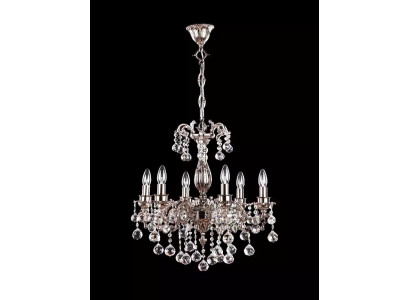 Lampa Lustr Svítidlo klasický Luxus Obývací pokoj Chrome Krystal