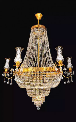 Lampa Věšák Lustr Stropní Svítidlo Lampy Krystalová Lampa 115x160