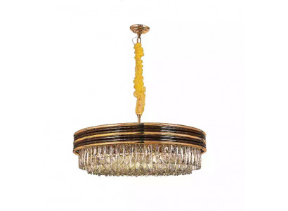 Kulaté svítidlo Lampa Stropní lustr Zlatý Lustr Stropní lampa Lustr Křišťál