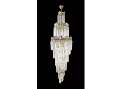 Lustr Luxus Design Křišťál Obývák Styl Moderní Lampa