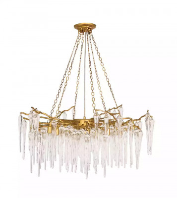 Nástropní lampa Obývací pokoj Nástropní lampa Kristalová lampa Lampa Svítidlo Styl Zlato