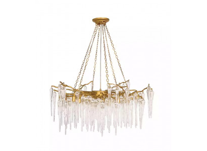 Nástropní lampa Obývací pokoj Nástropní lampa Kristalová lampa Lampa Svítidlo Styl Zlato