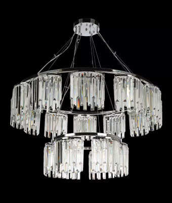 Lustr Kronleuchter Svítidlo Moderní Kulatá Lampa Design Křišťálové Svítidlo