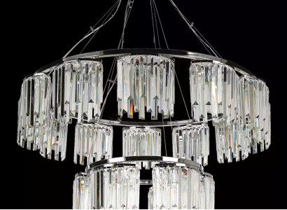 Lustr Kronleuchter Svítidlo Moderní Kulatá Lampa Design Křišťálové Svítidlo