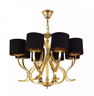 Nástropní lampa, stropní lampa, lampa se černými stíny lampy