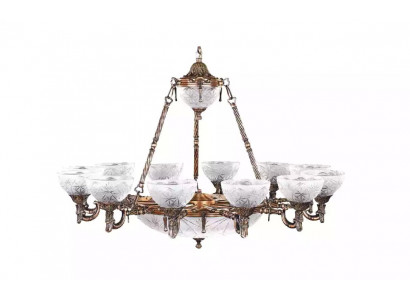 Nástropní lustr Lustr Lampa Stropní lampa Lustr Sklo 122cm Lampy