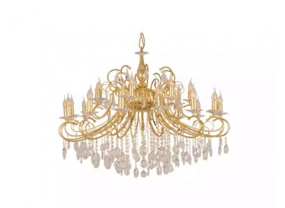 Věšák lustr Lampa s křišťálovým stropním světlem 115x125