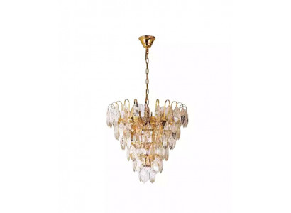 Lustr zlato stropní lampa svítidla lampy obývací pokoj 50x58