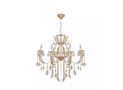 Visutě svítidlo lustr krystalová lampa stropní lampa lamely 97x130.