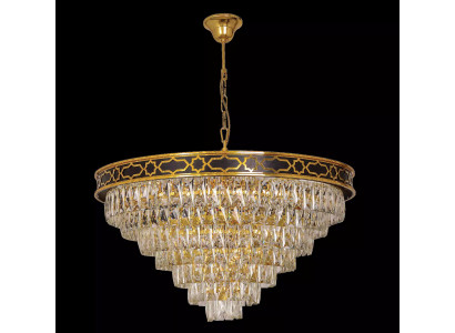 Chandelier Okrouhlá svítidla Lampa Zlatá Stropní lampa Lampy