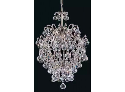 Luxus Lüster Deckenleuchter Deckenlampe Kronleuchter Kristall Silber Luxus lustr záchranný čupr lustr krystal stříbro