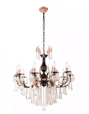 Luxus stropní lustr křišťál černý.scrollTop 5Luxus stropní lustr křišťál černý.