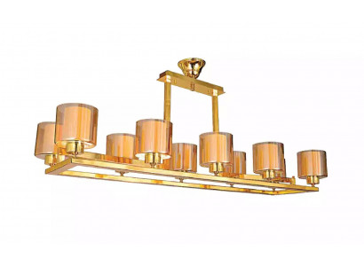 Zlatý lustr stropní lampa visací lampa lustr