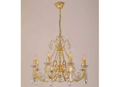 Luxus stropní lampa Lustr Stropní lustr Lustr Zlato Krystal