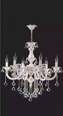 Luxus lustr stropní lampa lustr stropní lampa bílý krystal.