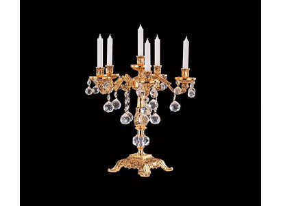 Držák svíček Svícen Svícník Stolní lampa Elegantní Zlato