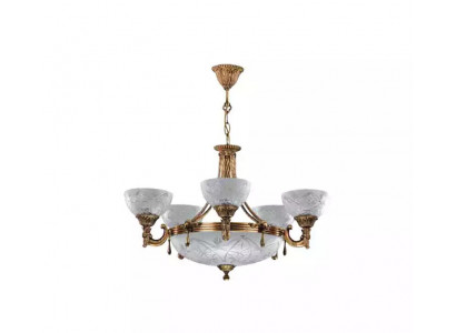Stropní lampa Lustr Lustr Lampa Lustr Sklo Šedá Svítidla