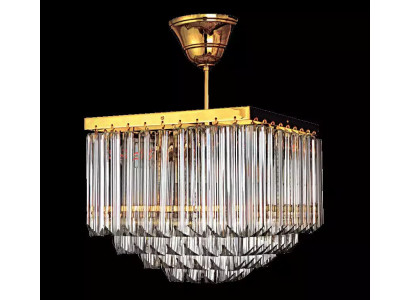 Obývací pokoj Lustr Crystal Luxus Strop Nový Styl Moderní Zlatý