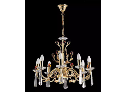 Noble Zlaté lustry a lustry na stropě Moderní stropní lampa