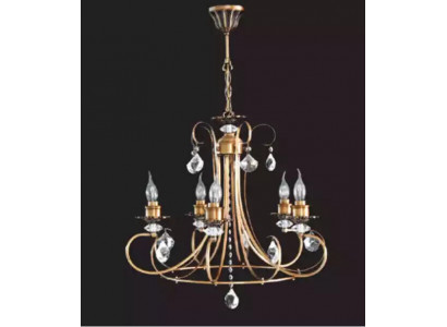 Lustr Krystal - Moderní lustr elegantní interiér lampa svítidlo.
