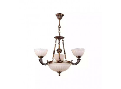 Lustřík stropní lampa Bílá stropní lampa Lustr Lustr Skleněný umělecký