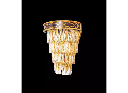 Nástěnné lampy Nástěnná lampa Nástěnná lampa Lustr Stěna Lampy Krystal Zlato