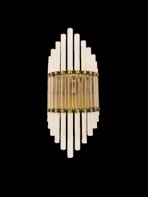 Nástěnná lampa Designová lampa Luxus lampa Stínidla Kristalová