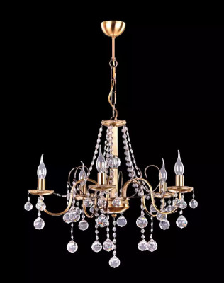 Lustr Crystal Luster Stropní lampa Vintage Luster Lampa závěsná