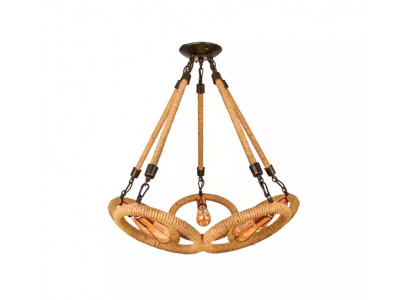 Nástropní lustr Lüster Lustr Stropní lampa Lampa Sklo Hnědá Moderní