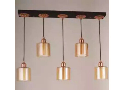 Zlatý kruhový lustr stropní lustr stropní lampa lustr svítidlo