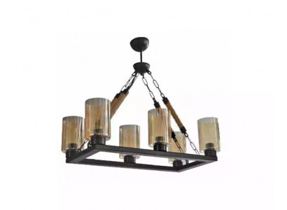 Lustr, stropní lampa, lustr, stropní lampa, lampy, sklo, černá.