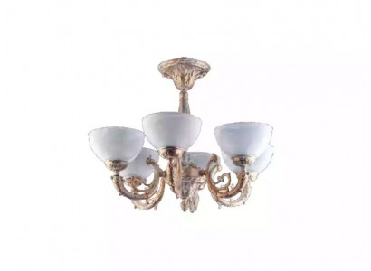 eckenlampe Lüster Deckenleuchter Kronleuchter Lampe Glas Beige Art --> rohová lampa lustr stropní lampa lustr lampa sklo bežová umění
