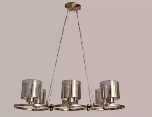 Nástropní lampa Luxus Nádherný stropní lustr Sklo Obývací pokoj