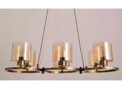 Stropní lampa Visící design krásný Moderní obývací pokoj Sklo nový