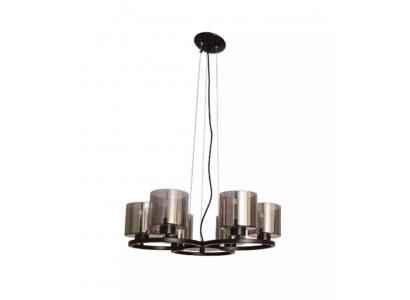 Stropní lampa Luster Stropní osvětlení černý Luster Sklo