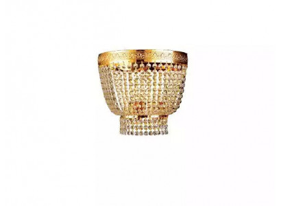Moderní stropní lampa mosazná lampa Zlatý krystal lampy