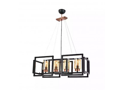 Stropní lampa stylové světlo pro jídelnu obývací pokoj lesklé sklo