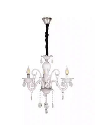 Stropní lampa Moderní visuté svítidlo obývacího pokoje Luxus nové bílé