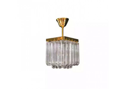Nástěnná lampa, stropní lustr Luxus Gold Luster Krystalová křišťálová umělecká tvorba
