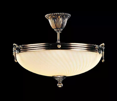 Lustre Luster Moderní stropní lampa zlaté sklo lampy