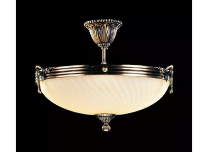 Lustre Luster Moderní stropní lampa zlaté sklo lampy