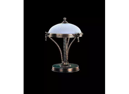 Stolní lampa Stolní lampa Lampa Osvětlení Bílá Zlatá Lampy Stůl Sklo Umění