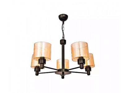 Loft stropní svítidlo Luster Skleněná stropní lampa Obývací pokoj Visací lampa 65x70