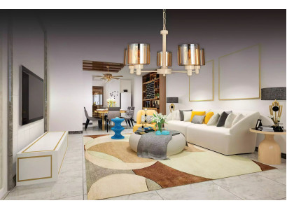 Stropní lampa kov moderní design obývací pokoj visací lampa lustr stropní lampa.