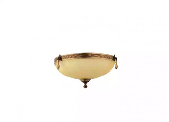 Lustr, stropní lampa, lampa, stropní lampa, lustr skleněný krémový.